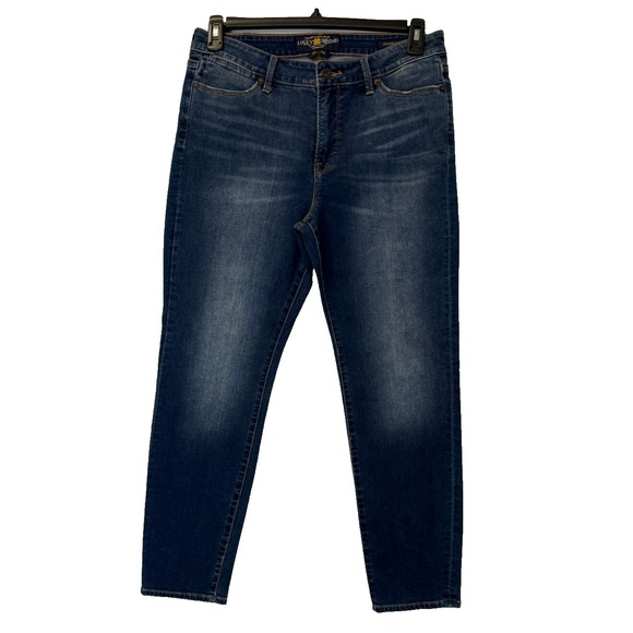 Lucky Brand Size 10 / 30 Hayden Skinny Ankle Length Jeans 28" Inseam - Picture 2 of 7